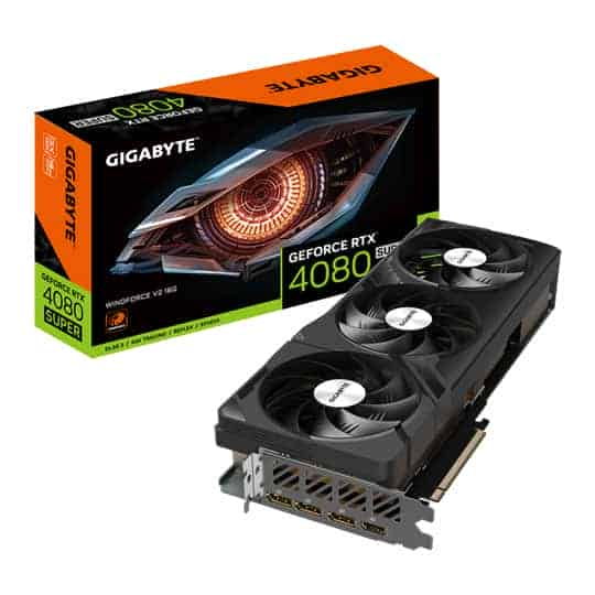 Gigabyte NVIDIA GeForce RTX 4080 SUPER 16GB WINDFORCE V2 Ada Lovelace Graphics Card